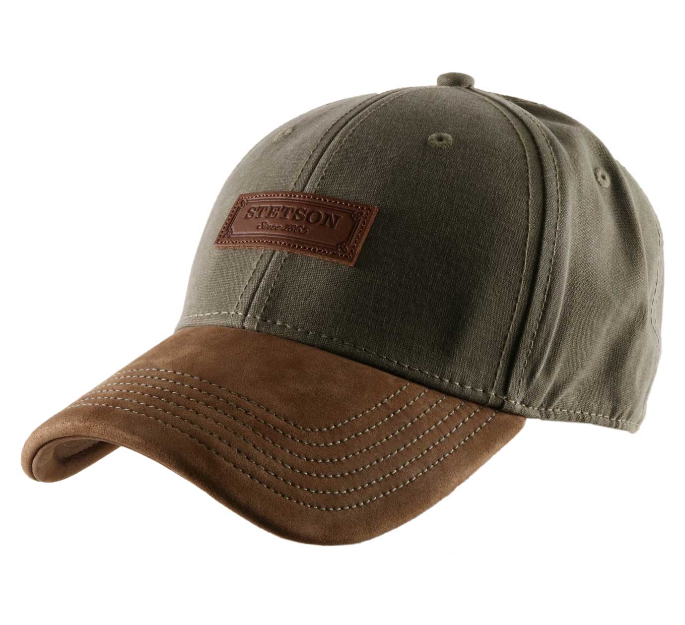 stetson baseball cap cotton