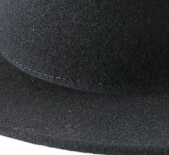 🆕️ SAINT LAURENT Paris Black PETIT CANOTIER CLASSIQUE Lacquered BOATER Hat  L