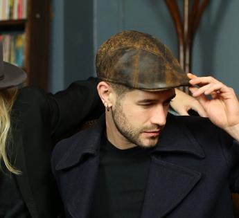 Bérets Classiques Inclinés Pour Hommes, Chapeau De Magicien Noir Solide,  Personnalité Gentleman Sombrero British Curl Party Du 13,09 €
