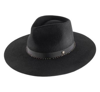 Fedora laine bijoux Lyra